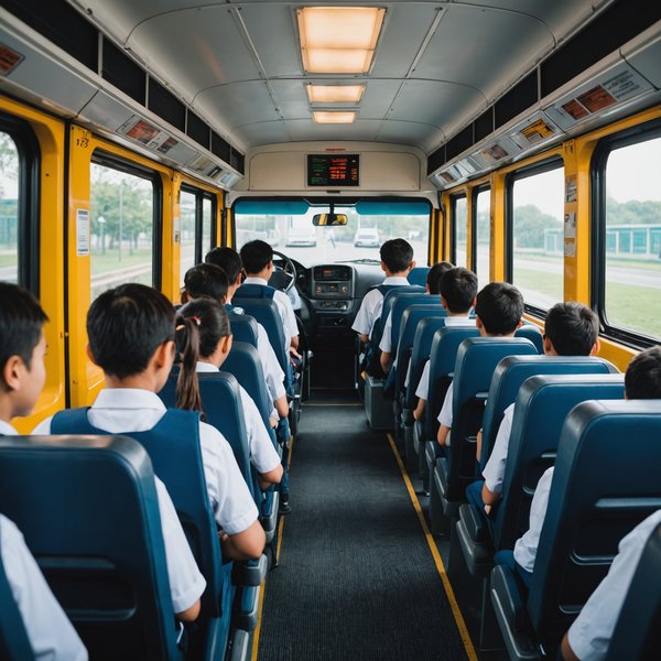 Quels sont les avantages des systèmes de surveillance de la qualité de l'air intérieur pour les véhicules de transport scolaire?