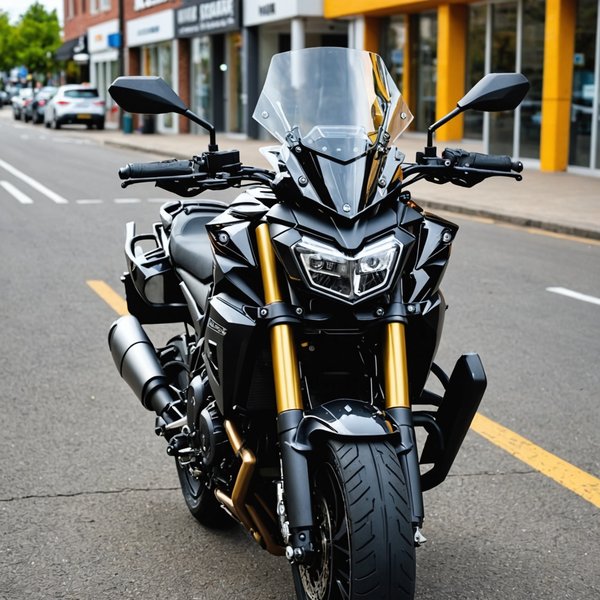 Comment installer un pare-brise ajustable sur une Yamaha MT-09 pour une meilleure protection contre le vent?